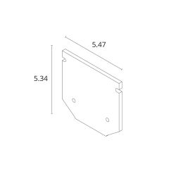 Заглушка для профиля