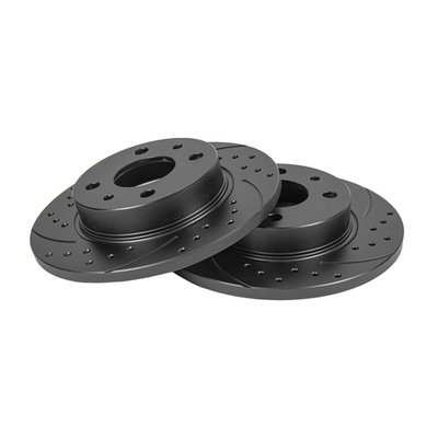 Диск тормозной GANZ передний перфорированный PRO-Line с покрытием ВАЗ 2108-15 R-13 (комплект - 2 шт) Арт.: GIJ06229S