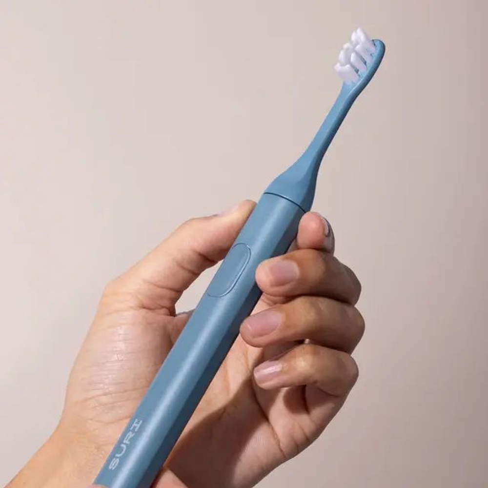 SURI Электрическая зубная щетка Electric Toothbrush with UV Light Cleaning and Charging Case - Morning Waves