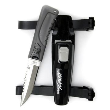 Нож водолазный TUSA X-Pert FK-860 черный