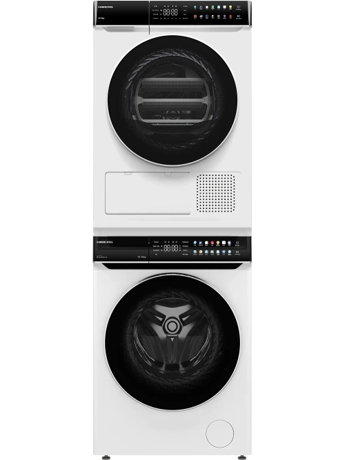 Сушильная машина Hiberg HDQ11 10 W + Стиральная машина Hiberg i-DDQ11 1014 W