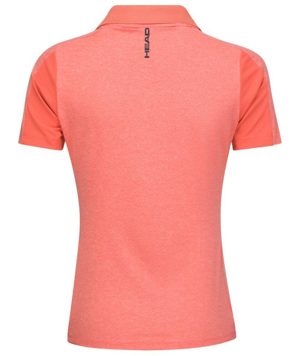 Женское поло Head Padel Tech Polo Shirt - Розовый