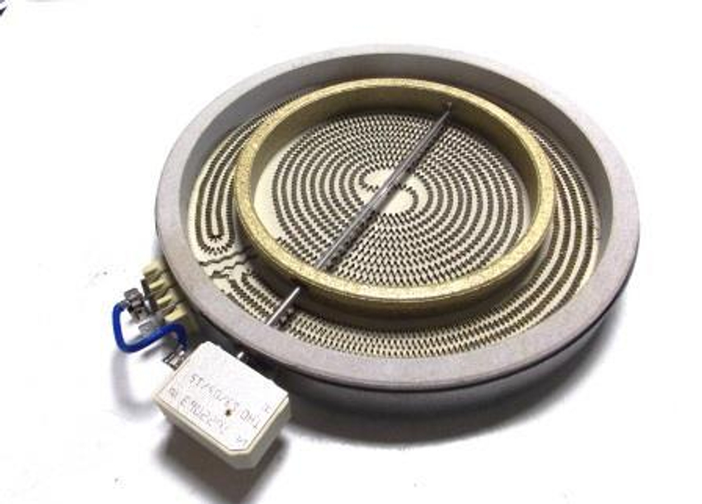 конфорка HiLight D230/155mm, 2200W/1000W ARISTON/INDESIT