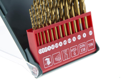 Набор сверл Hammer Flex 202-903 DR set No3 (13pcs) 1,5-6,5mm  металл, 13шт.