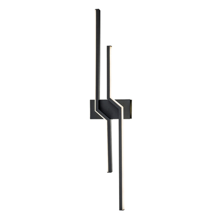 Настенный светодиодный светильник 20Вт, 1290Лм, 4000К, Ra>80, металл/силикон, белый/черный