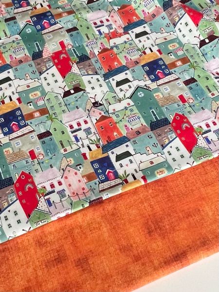 В ПУТИ, ДОМА, БИРЮЗОВЫЙ, КРАСНЫЙ - 100% хлопок 7