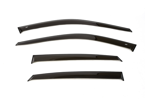 Дефлекторы боковых окон Cobra Tuning на Гранта 2014-2018, 2018 хэтчбек,лифтбек, комплект 4 шт. арт.V0046