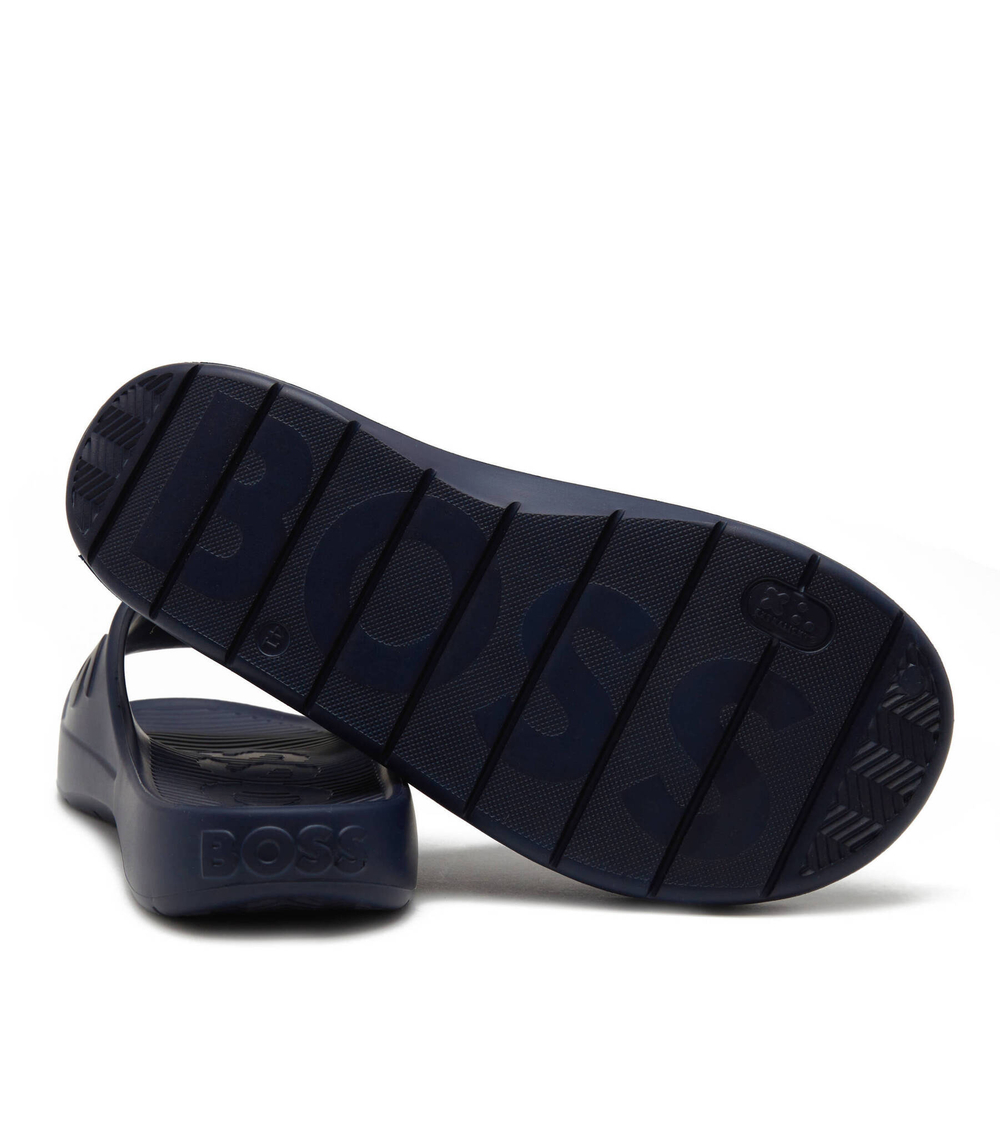 Шлепанцы Darian Slid lg N BOSS BLACK - темно-синий(50498207)