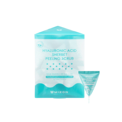 Mizon Hyaluronic Sherbet Peeling Scrub гиалуроновый скраб в пирамидках