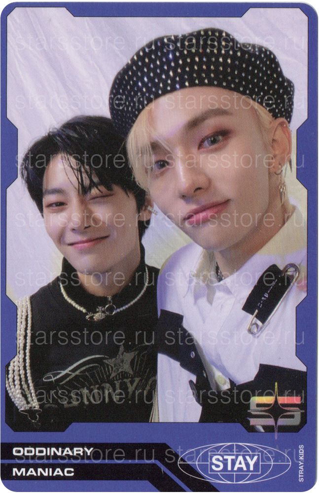 Фотокарта I.N &amp; Hyunjin Stray Kids - [ODDINARY]