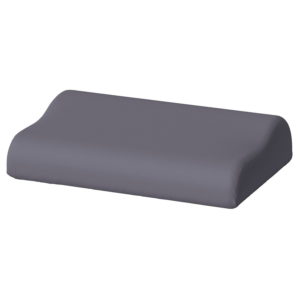 Наволочка для ортопедической подушки IKEA BRUKSVARA (БРУКСВАРА), Темно-серый, 33х50 см