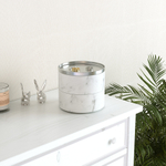 Шкатулка tesora, белая/никель