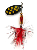 Блесна вращающаяся Lucky John SPIN X ROUND 01 3,5г FT (5шт. в упк.)