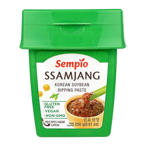 Sempio, Ssamjang, корейская соевая паста для окунания, 250 г (8,81 унции)
