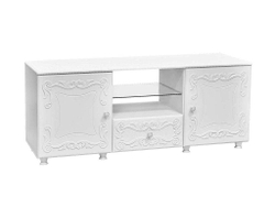 Тумба под ТВ Италия ИТ-25 белое дерево