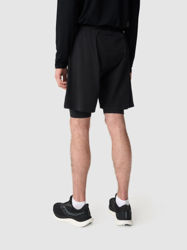 Шорты мужские 2в1 GRI Лето чёрные