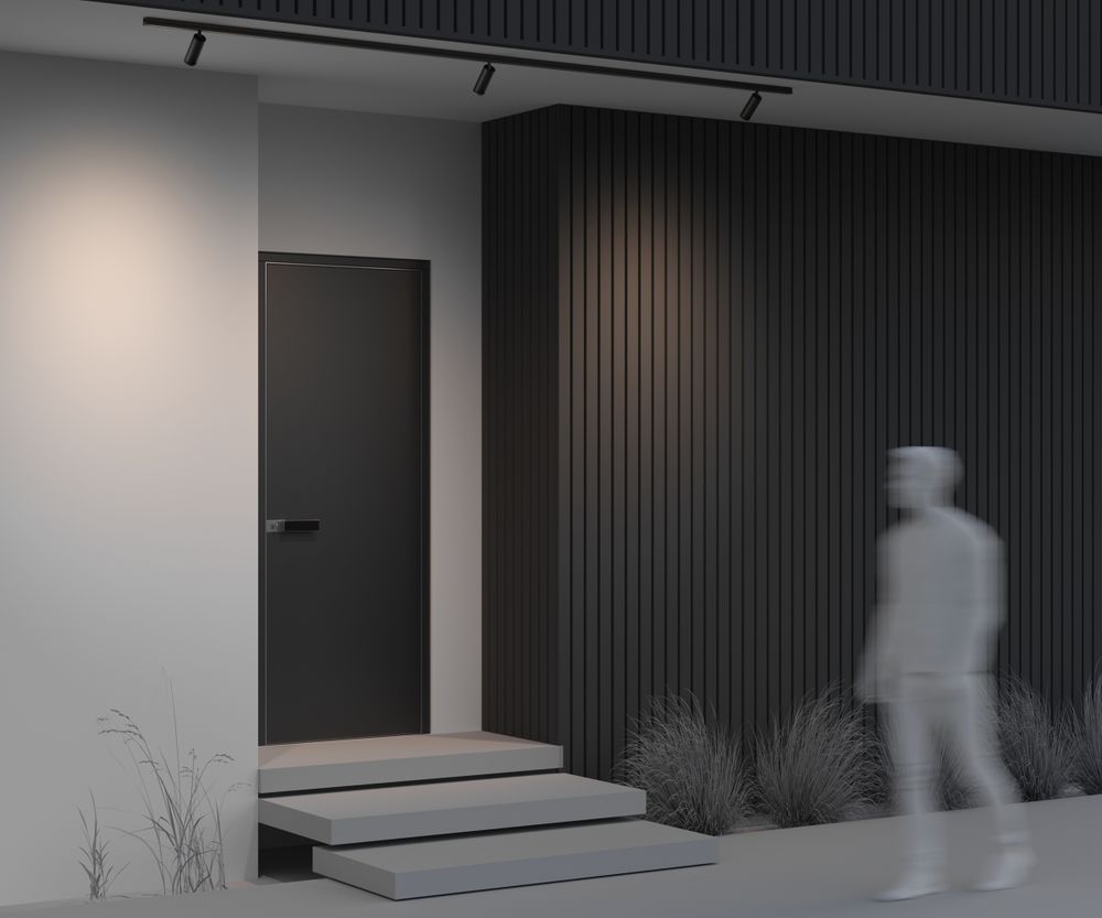 Уличный трековый мангитный светодиодный светильник Maytoni Exility IP   O-TR02-1-S-15WB3K