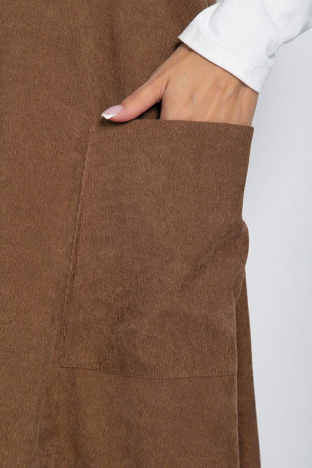 Сарафан В стиле бохо (коричневый) П10628 LT Collection