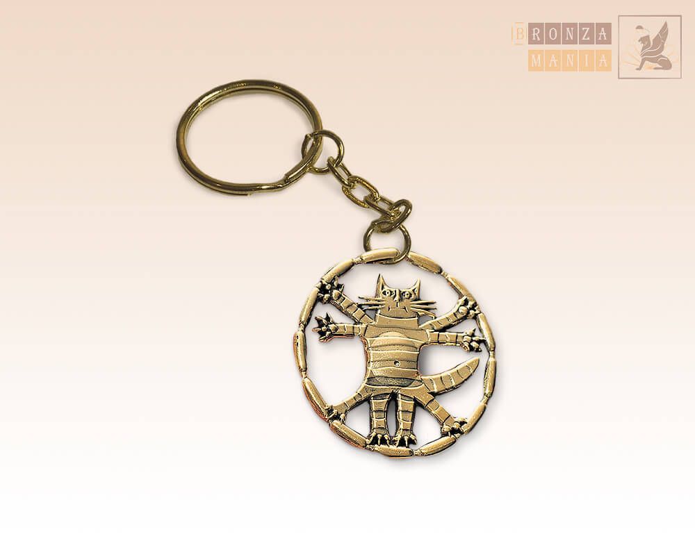 брелок Кот да Винчи