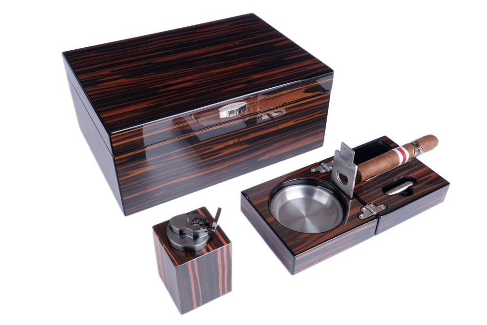Настольный набор сигарных аксессуаров Lubinski SET-Q918-2