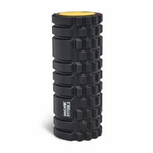 Цилиндр массажный 33 x 14 см черный двойной