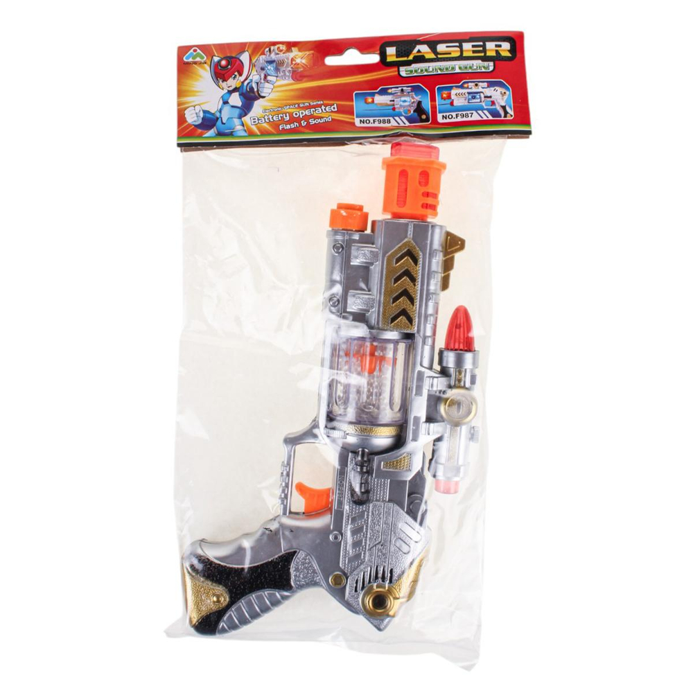 Пистолет на батарейках, пакет F987