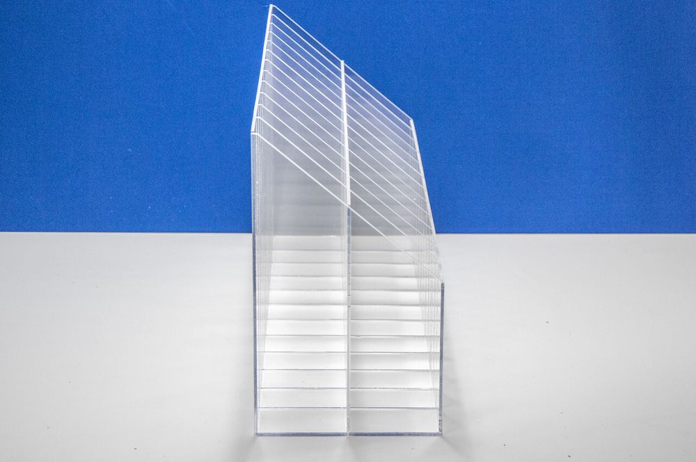 Подставка витрина для линеек 24 ячейки