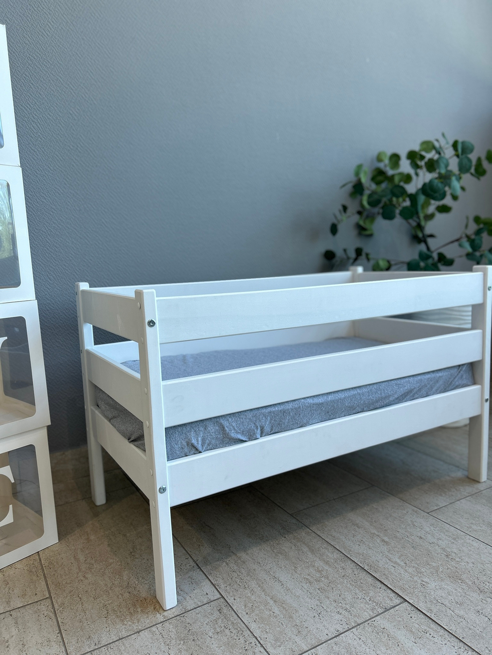 Кровать детская "Маленькая звезда" 95*60 белая