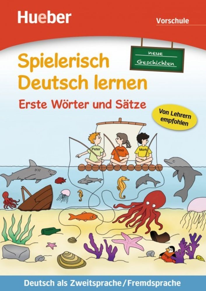 Spielerisch Deutsch Lernen-neue Geschichten – Erste Woerter und Saetze – Vorschule