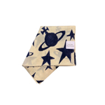 VIVIENNE WESTWOOD ПЛАТОК БЕЖЕВЫЙ ПРИНТ ORBS AND STARS С ЛОГОТИПОМ БРЕНДА