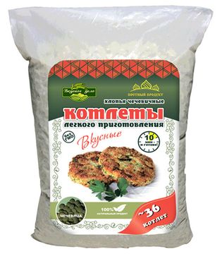 Хлопья (котлетные) чечевица   500г