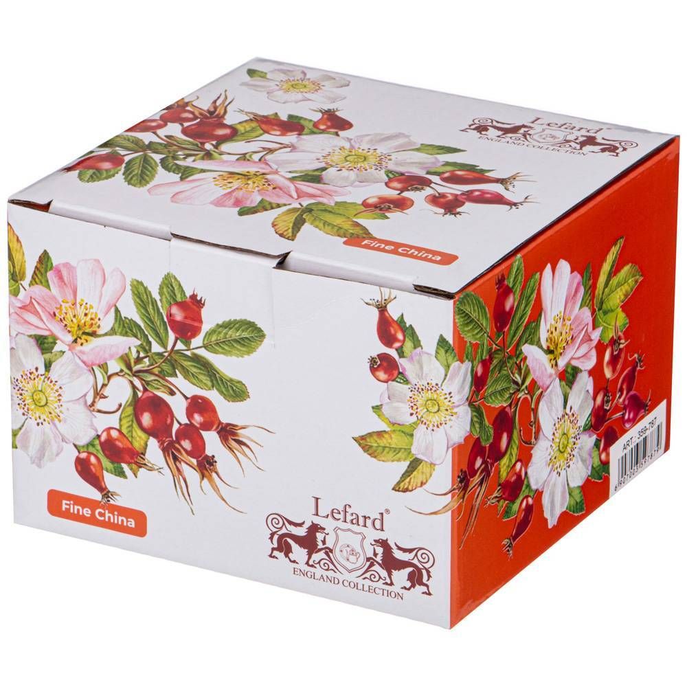 БАНКА С СИЛИКОНОВОЙ КРЫШКОЙ LEFARD "ШИПОВНИК" 500 МЛ (КОР=24ШТ.)