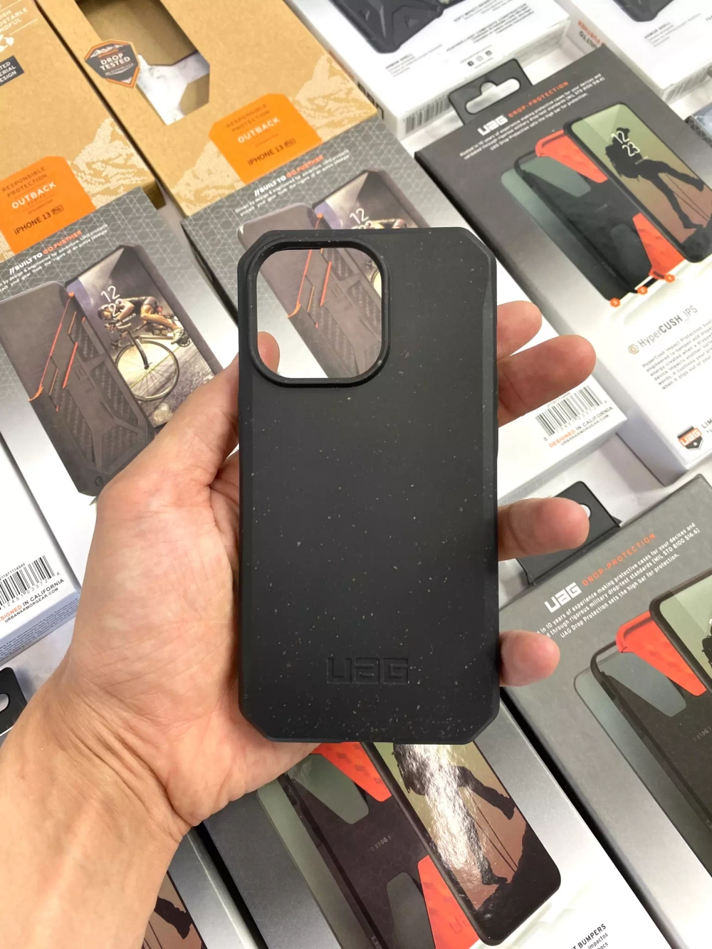 Чехол Star Trailblazer UAG (копия premium) в коробке. Черный