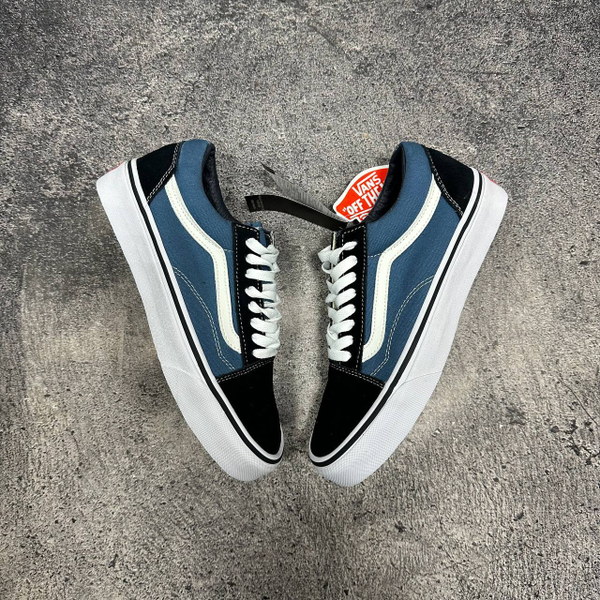 Кроссовки Vans Old Skool black/blue