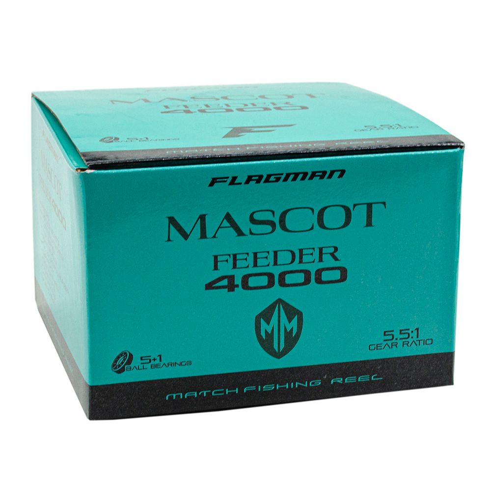 FLAGMAN Катушка фидерная Mascot Feeder 4000 ручка вкручивается