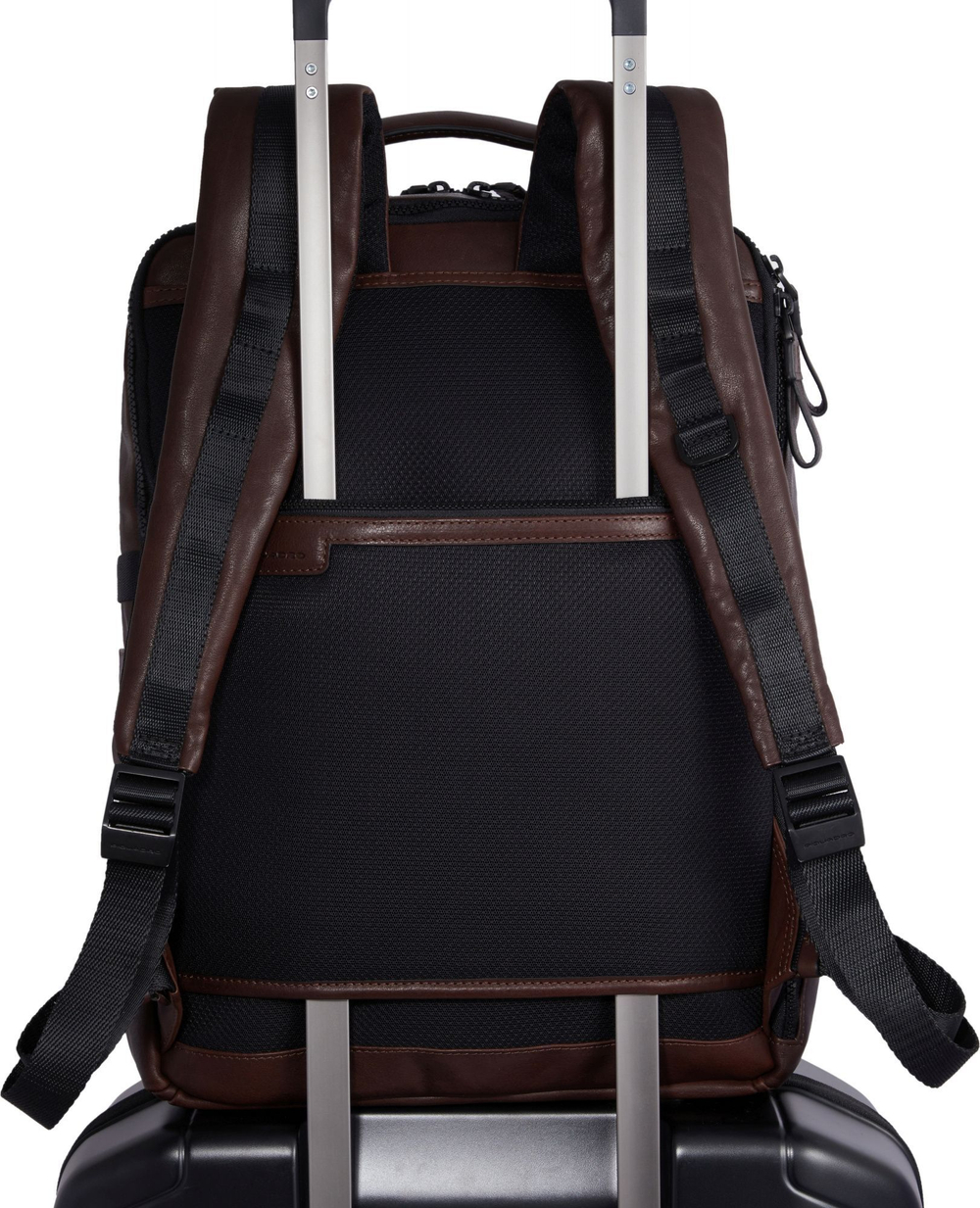 Рюкзак Piquadro Harper CA4818AP/VETM зеленый/темно-коричневый кожа