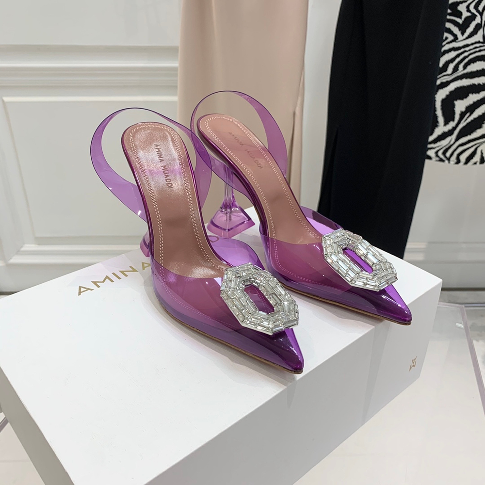 Amina Muaddi Pumps