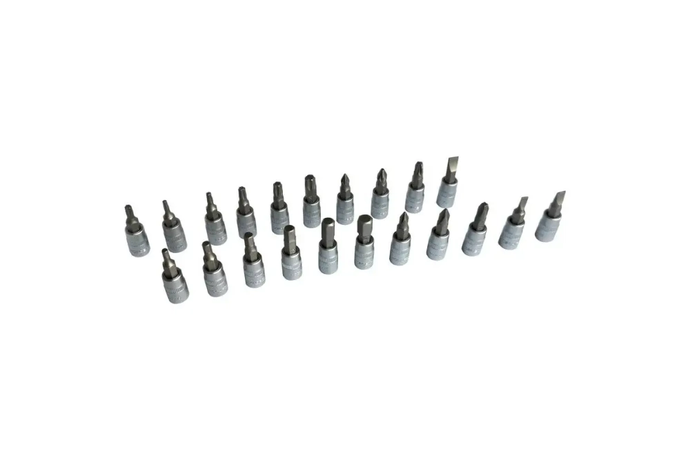 Набор торцевых головок и насадок RF-2462-5: 1/4"DR 6-гранных 46пр. ROCKFORCE
