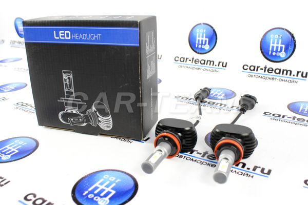 Автолампы светодиодные LED Headlight 6000к цоколь H11