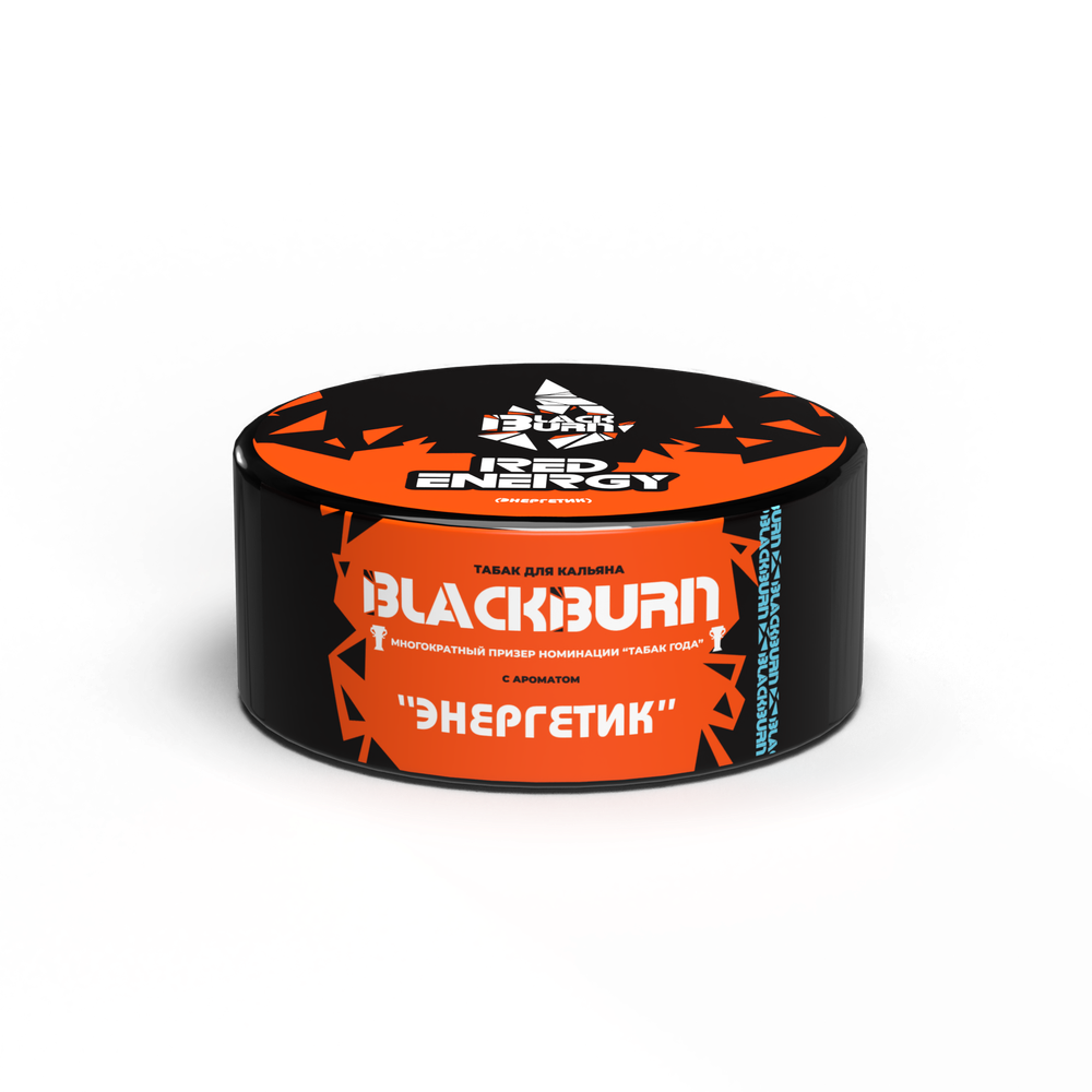 М. Табак для кальяна BlackBurn Red Energy (Энергетик), 25г.