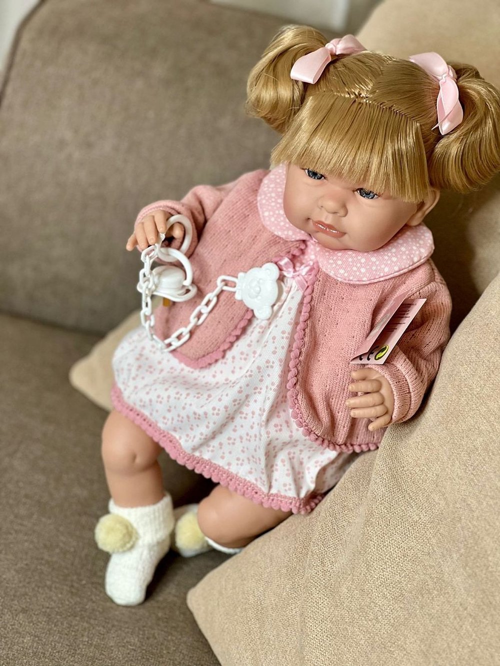 Кукла Berbesa мягконабивная 45см Daniela (4508K)