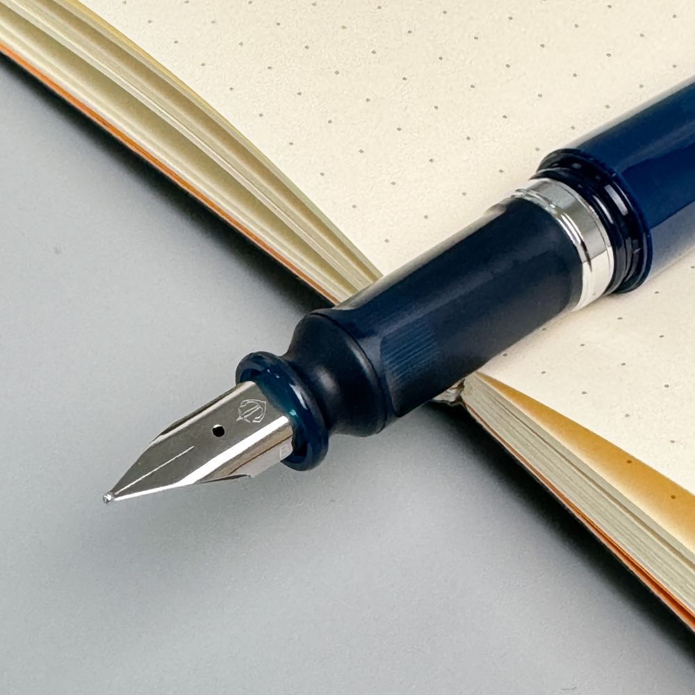 Ручка перьевая Sailor Tuzu полупрозрачная синяя F (11-0453-242) 6