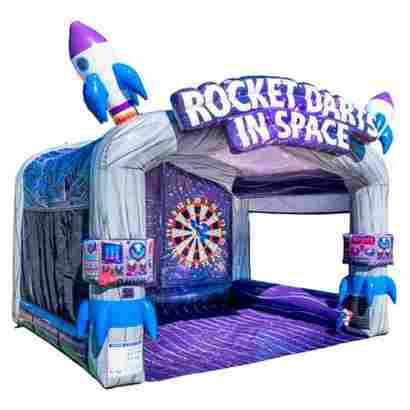 Надувной дартс «Космос» на подкачке, диаметр 2 м, размер 4×4,3×4 м