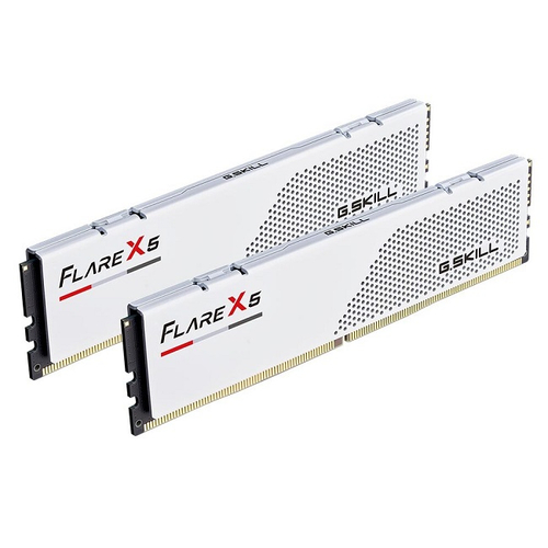 Модуль памяти DIMM DDR5 64Gb, 6000Mhz, 2x32Gb, G.Skill Flare X5 White (F5-6000J3636F32GX2-FX5W)