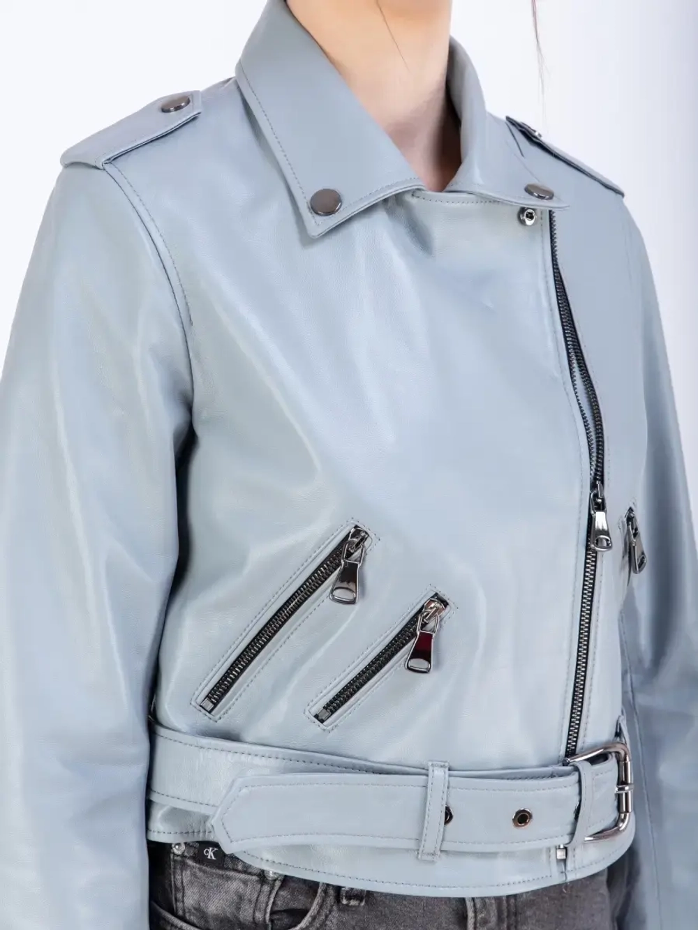 Косуха женская натуральная куртка кожаная Турция