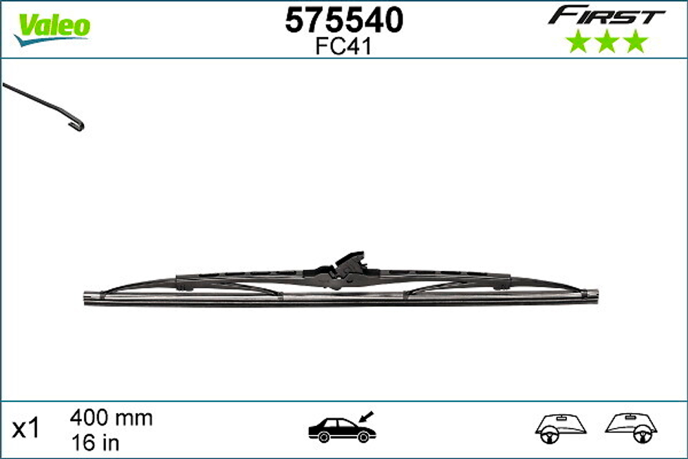 VALEO - 575540-VAL - Wiper Blade