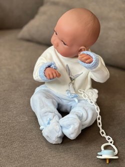 Кукла Llorens виниловая 35см Bimbo (63555)