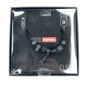Кабель Remax Jewellery для зарядки айфон / Iphone / iOS / Lightning 50см