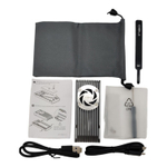 Корпус твердотельного накопителя ineo M.2 NVMe (PCIe) со встроенным охлаждающим вентилятором и переключателем защиты от записи C2598-NVMe.