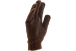 ПЕРЧАТКИ СИБРТЕХ ТРИКОТАЖНЫЕ ДВОЙНЫЕ ВЕРБЛЮЖЬЯ И ОВЕЧЬЯ ШЕРСТЬ ПОКР/ПВХ 68635